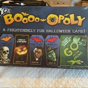 Brand new Booo opoly board game